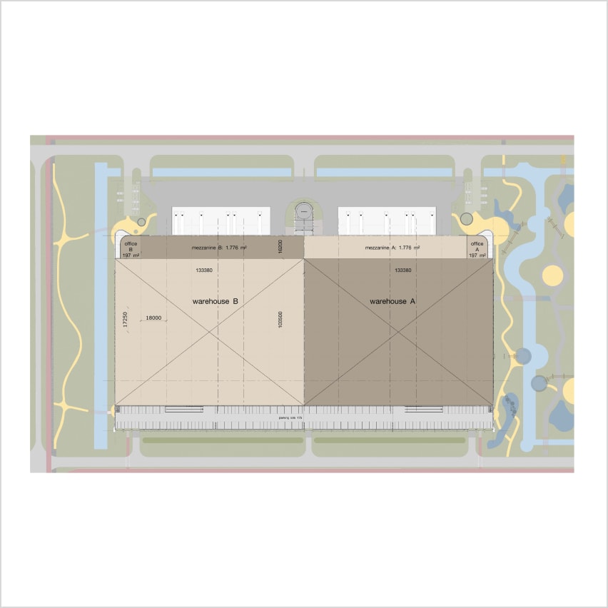 First floor overview divided into two parts