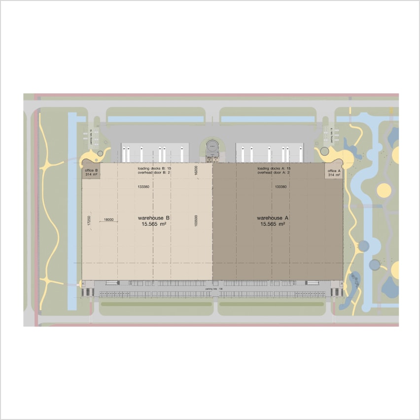 Ground floor overview divided into two parts