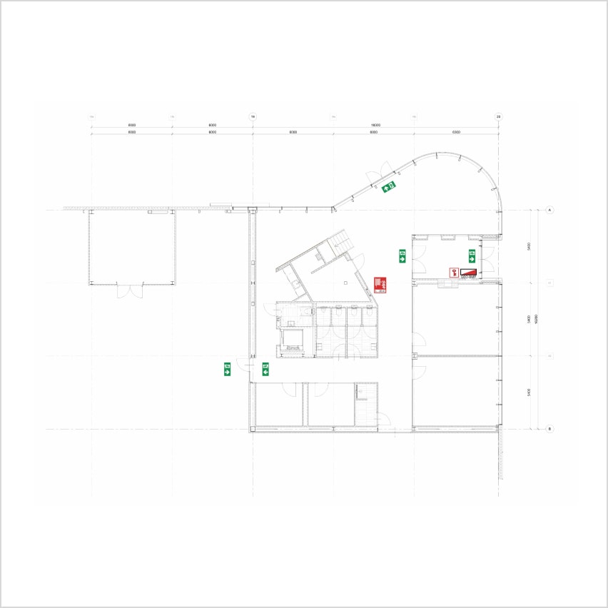 Warehouse offices A and B ground floor